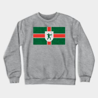 County flag of Nottinghamshire Crewneck Sweatshirt